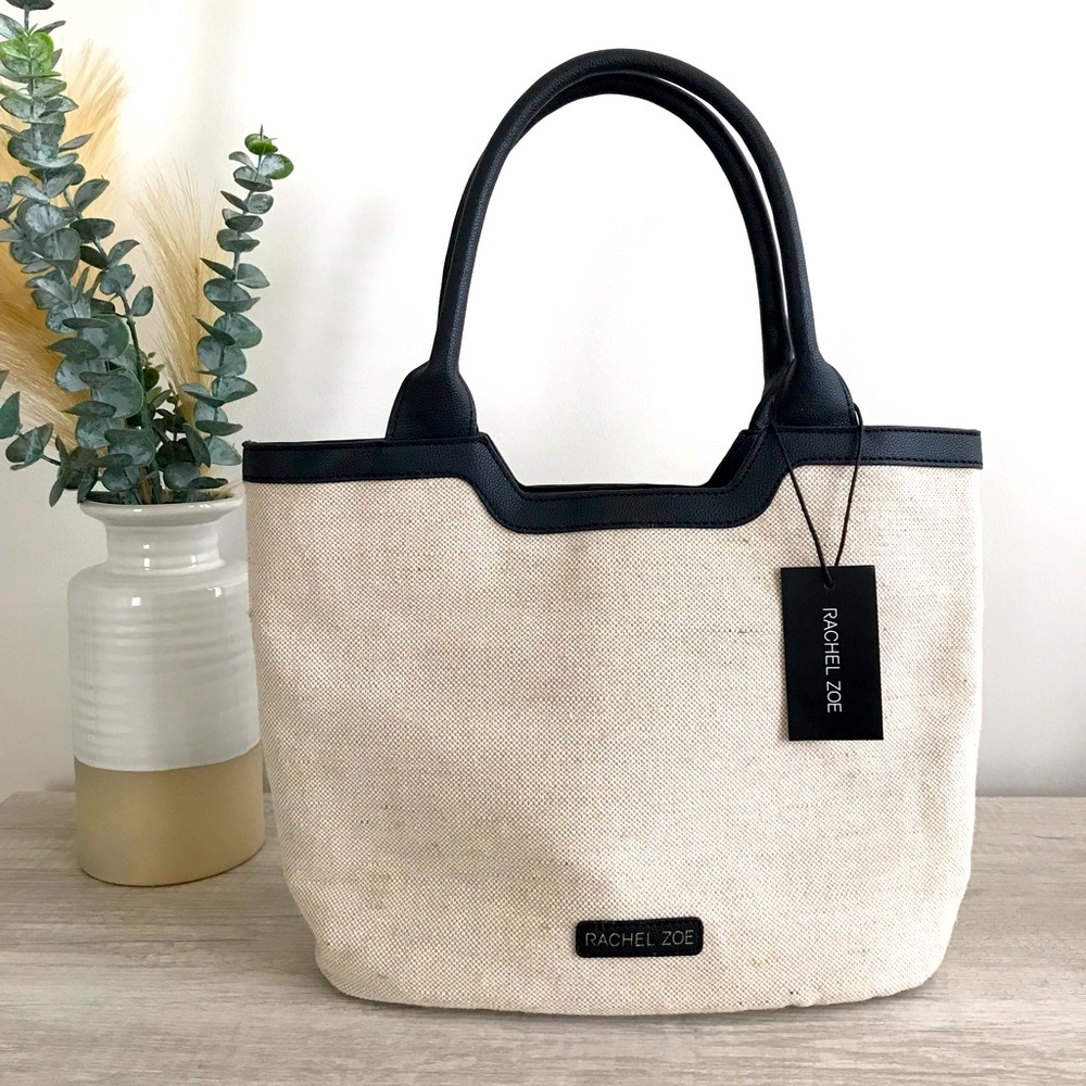 RACHEL ZOE | Linen Tote NWT
